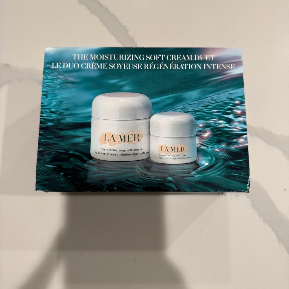 Limited Edition - La Mer Moisturizing Soft Cream Duo - White